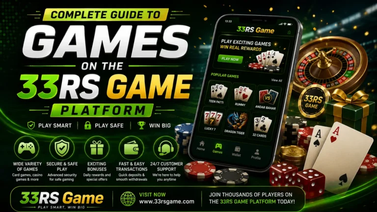 Complete Guide to Games on the 33rs Game Platform